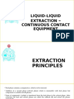 Liquid-Liquid Extraction Continuous Contact Equipment