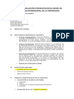 Prototipo de Informe Tartamudez