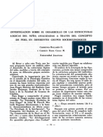 Desarrollo del concepto de peso en niños de diferentes grupos socioeconómicos