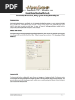 Block Model Coding Methods