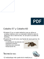 COBALTO y TECNECIO