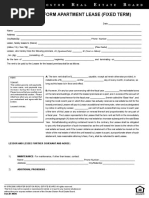 GBREB Boston Massachusetts Standard Lease Fixed Term RH201