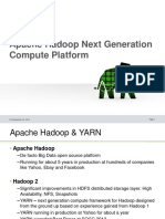 Apache Hadoop Next Generation Compute Platform: © Hortonworks Inc. 2013