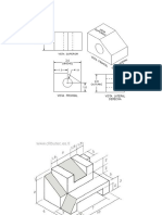Ejercicio CAD Isometrico