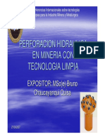 PERFORACION HIDRAULICA EN MINERIA CON TECNOLOGIA LIMPIA.pdf