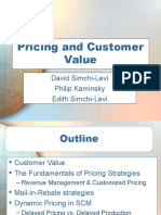 Pricing and Customer Value: Kaminsky@ieor - Berkeley.edu