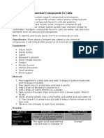 Chemical Compounds in Cells