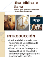 Ética Bíblica o Cristiana