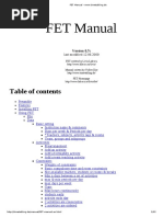 FET Manual - WWW - Timetabling