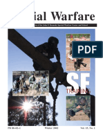 Special Warfare: The Professional Bulletin of The John F. Kennedy Special Warfare Center and School