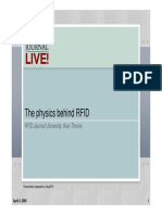 The Physics Behind RFID: RFID Journal University: Alan Thorne