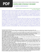 Foucault Contra Sade o Foucault Con Sade | PDF | Marqués De Sade ...