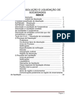 Dissolução Liquidação de Sociedades