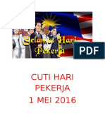 Cuti Hari Pekerja