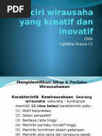 Download Ciri-ciri Wirausaha Yang Kreatif Dan Inovatif by Monica Singkery SN311855092 doc pdf