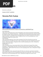 Novena Roh Kudus 