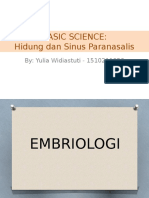 Basic Science Hidung & Sinus Paranasalis