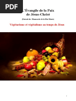 L'Évangile de La Paix de Jésus Végétarisme Et Végétalisme Au Temps de Jésus Jys