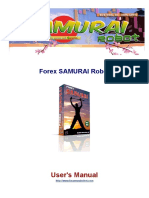 Forex Samurai Robot Users Manual