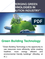 Emerging Green Building Technologies in Construction Industry- Level 1(2016)-Communication Principles