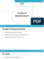 Introduction To Statistics With R - Scales of Measurment