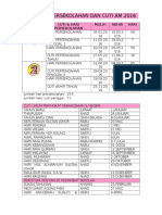 Penggal Persekolahan Dan Cuti Am 2016