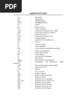 Abbreviations Used in Legal Documents | PDF