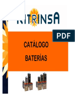 Catálogo Baterías