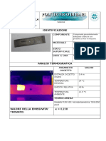 Report Termografia