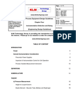 ENGINEERING DESIGN GUIDELINES Instrumentation Sizing and Selection Rev Web PDF