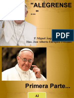 Papa Francisco - Alégrense