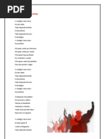 A cantiga é uma arma