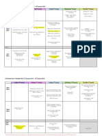 As A2 GCE Mock Examination Timetable January 2016