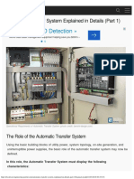 Automatic Transfer System Explained in Details - EEP