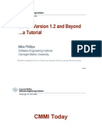 CMMI® Version 1.2 and Beyond Toturial