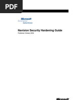 8709717 Us English Navision Security Hardening Guide