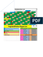 Calendarización Modelo