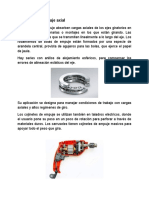 Cojinetes de Empuje Axial S