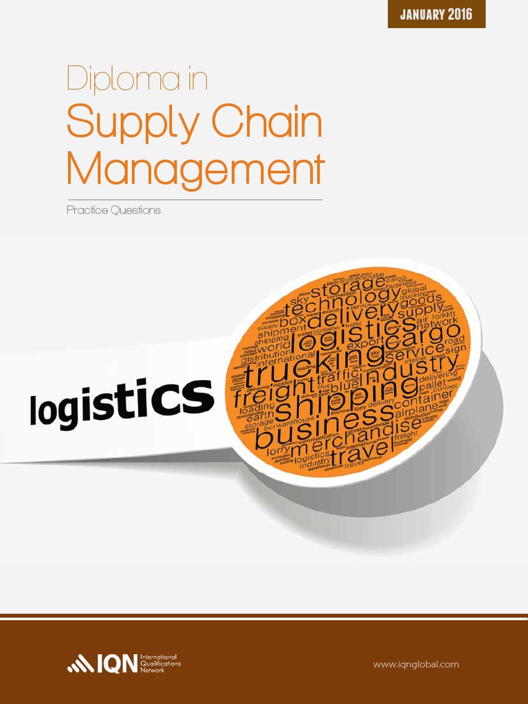Supply Chain Management: Diploma in | PDF