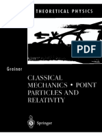 Classical Mechanics, Point Particles and Relativity - Walter Greiner