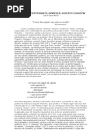 A Poesia dos Poemas de Henrique Augusto Chaudon