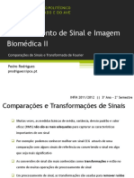 Comparação de Sinais e Transformada de Fourier_Processamento de Sinais