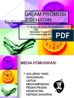 Media Dalam Promosi Kesehatan