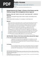 Download Bridge-Enhanced ACL Repair BEAR Technique by Ticinosthetics GainzSchool  SN311907873 doc pdf