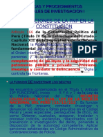 1 y 2. Las Funciones de La PNP en La Constitución