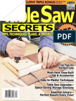 Table Saw Secrets Tips Techniques Plans Projects PDF