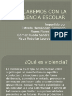 Acabemos Con La Violencia Escolar