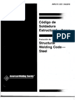 AWS D1.1 2010 Español PDF