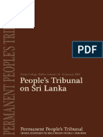  People s Tribunal on Srilanka Final Report Jan 2010