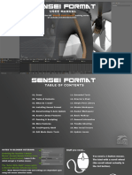 Sensei Format User Manual